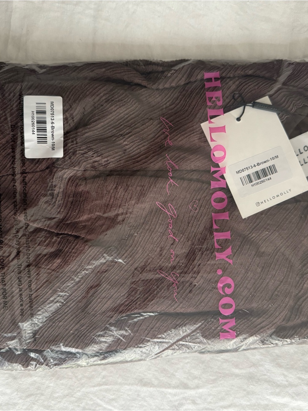 HelloMolly Live Action Maxi Dress Brown - Picture 7 of 7